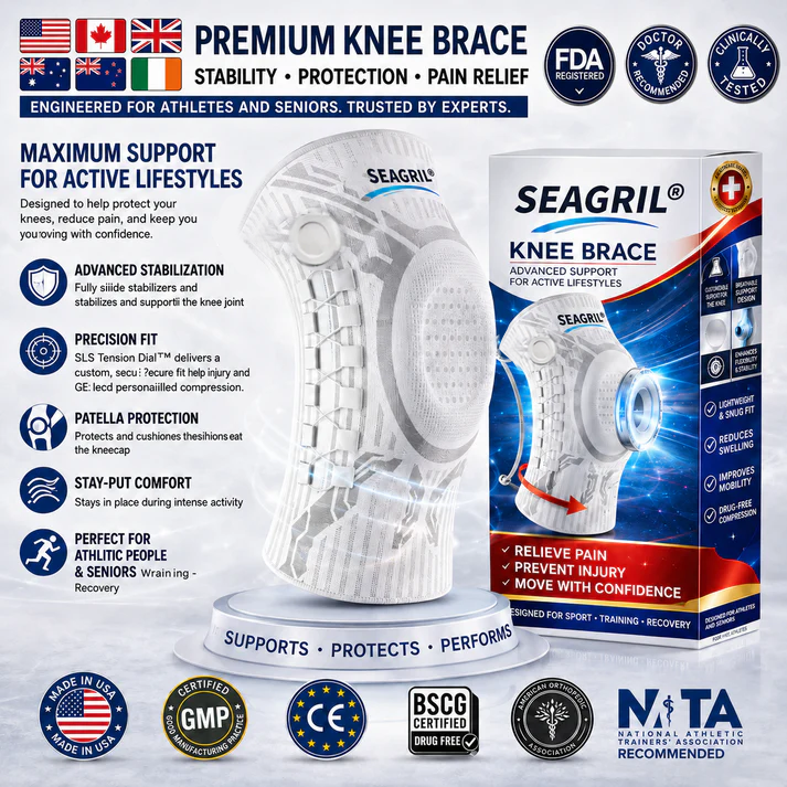 🌊2026 Summer Hot Sale 70% OFF-👑Advanced Adjustable Multi-Function Knee Support Brace