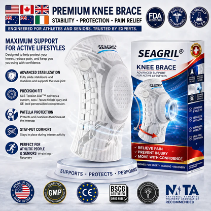 🌊2026 Summer Hot Sale 70% OFF-👑Advanced Adjustable Multi-Function Knee Support Brace